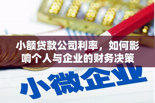 临汾小额贷款公司利率，如何影响个人与企业的财务决策