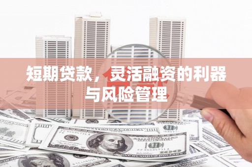 临汾短期贷款，灵活融资的利器与风险管理