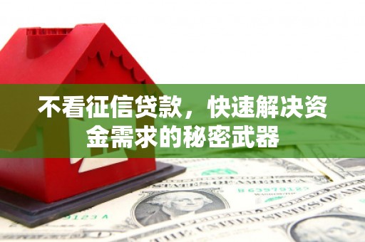 临汾不看征信贷款，快速解决资金需求的秘密武器