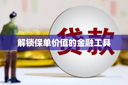 临汾解锁保单价值的金融工具